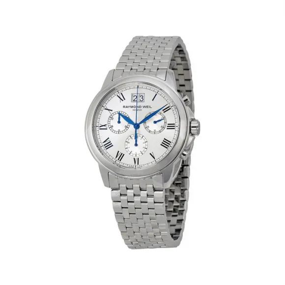 雷蒙威/Raymond Weil Tradition 39 MM 不锈钢 石英机芯 男表 4476-ST-00650