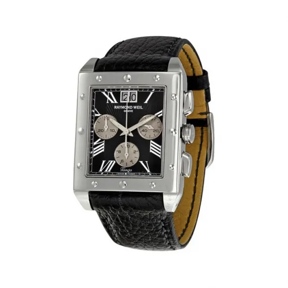 雷蒙威/Raymond Weil Tango 36 MM x 34 MM 不锈钢 石英机芯 男表 4881-STC-00209