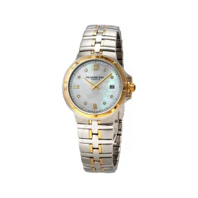 雷蒙威/Raymond Weil Parsifal 30 MM 不锈钢 石英机芯 女表 5180-STP-00995