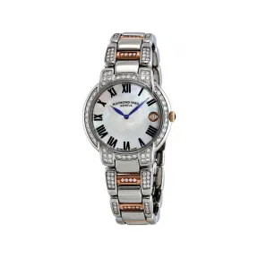 雷蒙威/Raymond Weil Jasmine 35 MM 精钢-镶钻 石英机芯 女表 5235-S53-01970