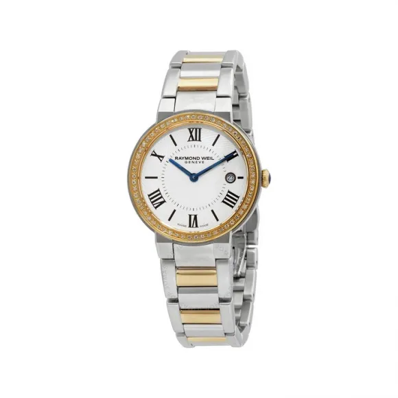 雷蒙威/Raymond Weil Jasmine 35 MM 不锈钢 石英机芯 女表 5245-SPS-00661