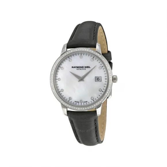 雷蒙威/Raymond Weil Toccata 34 MM 不锈钢 石英机芯 女表 5388-SLS-97081