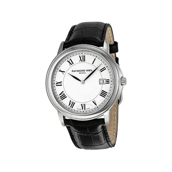雷蒙威/Raymond Weil Tradition 40 MM 不锈钢 石英机芯 男表 54661-STC-00300