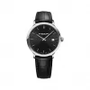 雷蒙威/Raymond Weil 黑色皮带银色石英腕表 - 托卡塔系列 39 MM 石英机芯 5485-STC-20001