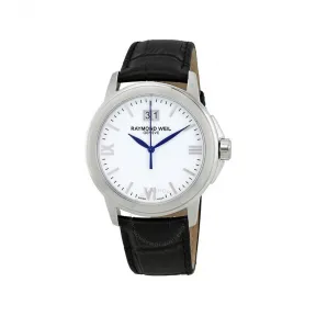 雷蒙威/Raymond Weil Tradition 41 MM 不锈钢 石英机芯 男表 5576-ST-00307