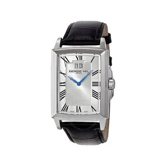 雷蒙威/Raymond Weil Tradition 40 MM x 32 MM 不锈钢 石英机芯 男表 5596-STC-00650