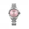雷蒙威/Raymond Weil 粉色表盘不锈钢石英腕表 - 探戈系列 5960-ST-80001