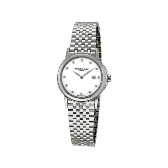 雷蒙威/Raymond Weil Tradition 28 MM 不锈钢 石英机芯 女表 5966-ST-97001