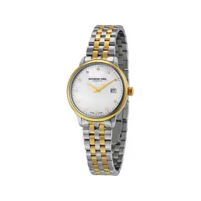 雷蒙威/Raymond Weil Toccata 29 MM 不锈钢 石英机芯 女表 5988-STP-97081
