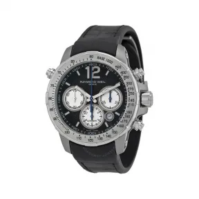 雷蒙威/Raymond Weil Nabucco 43 MM 钛和不锈钢 自动机械机芯 男表 7700-TIR-05207