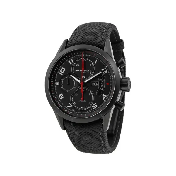 雷蒙威/Raymond Weil Freelancer 42 MM 不锈钢 自动机械机芯 男表 7730-BK-05207