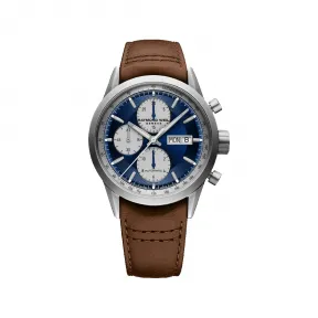 雷蒙威/Raymond Weil 男士自动计时腕表 - 自由骑士 42 MM 自动机械机芯 7732-TIC-50421