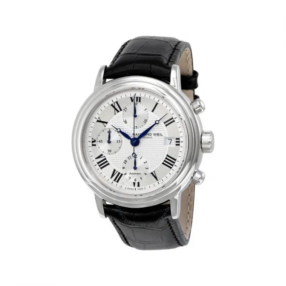 雷蒙威/Raymond Weil Maestro 42 MM 不锈钢 自动机械机芯 男表 7737-STC-00659