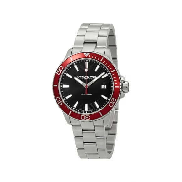 雷蒙威/Raymond Weil Tango 42 MM 不锈钢 石英机芯 男表 8260-ST4-20001