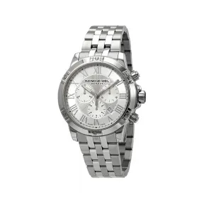 雷蒙威/Raymond Weil Tango 43 MM 不锈钢 石英机芯 男表 8560-ST-00658