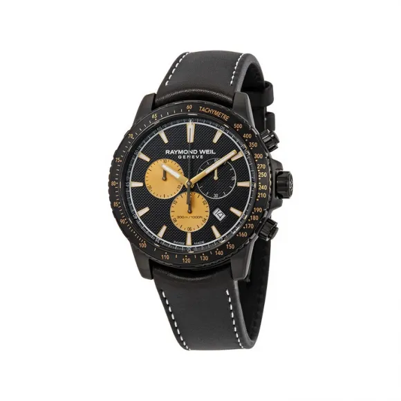 雷蒙威/Raymond Weil Tango Marshall Amplification 43 MM 不锈钢 石英机芯 男表 8570-BKC-MARS1