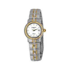 雷蒙威/Raymond Weil Parsifal 27.0 MM 双色不锈钢和金色 石英机芯 女表 9440-STS-97081