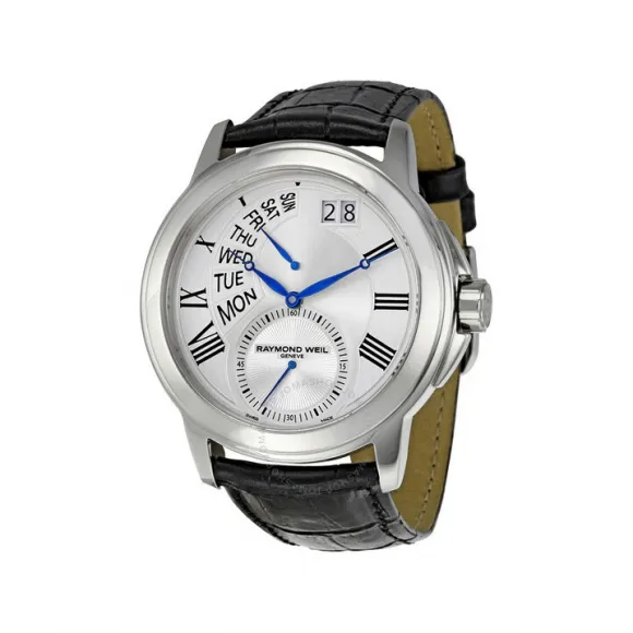 雷蒙威/Raymond Weil Tradition 42 MM 不锈钢 石英机芯 男表 9579-STC-65001