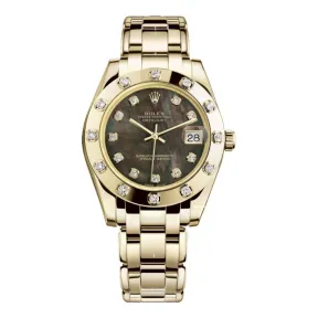 劳力士/Rolex Pearlmaster 34 自动上链机械恒动机芯  M81318-0023