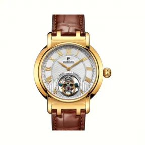 罗西尼/Rossini 陀飞轮系列 41毫米 不锈钢镀金 手动机械 男表 5459G01A