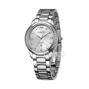 罗西尼/Rossini 典美时尚系列 34毫米 不锈钢 石英 女表 5466W01A