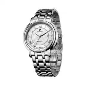 罗西尼/Rossini 雅尊商务系列 41毫米 不锈钢 自动机械 男表 5535W01A