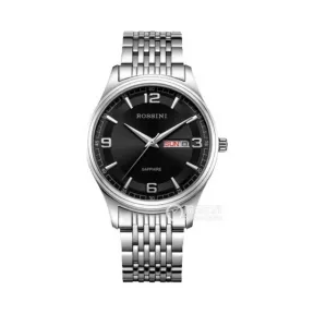 罗西尼/Rossini 雅尊商务系列 38毫米 不锈钢 石英 男表 5573W04B
