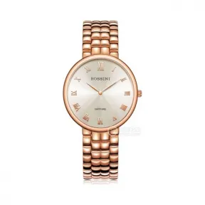 罗西尼/Rossini 雅尊商务系列  不锈钢 石英 中性表 5813G06B