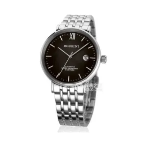 罗西尼/Rossini 典美时尚系列 41毫米 不锈钢 自动机械 男表 5827W04B