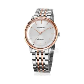 罗西尼/Rossini 雅尊商务系列 40.5毫米 不锈钢 自动机械 男表 5847T01B
