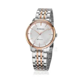 罗西尼/Rossini 雅尊商务系列 36毫米 不锈钢 自动机械 女表 5848T01B
