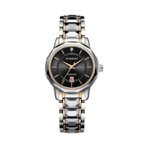 罗西尼/Rossini 雅尊商务系列 31毫米 不锈钢 石英 女表 5890T04C