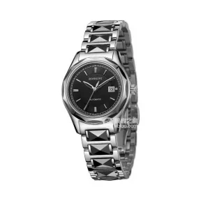 罗西尼/Rossini 雅尊商务系列 30毫米 不锈钢，间钨钢  男表 6444W04A