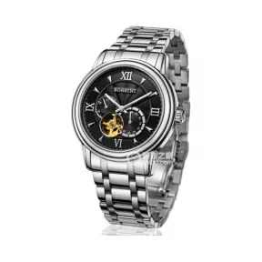 罗西尼/Rossini 雅尊商务系列 38毫米 不锈钢 自动机械 男表 6449W04B