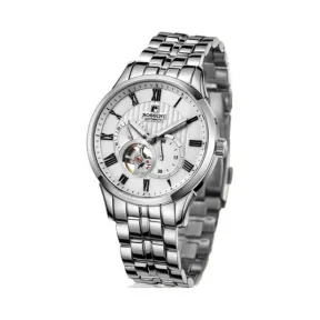 罗西尼/Rossini 雅尊商务系列 39毫米 不锈钢 自动机械 男表 6515W01A
