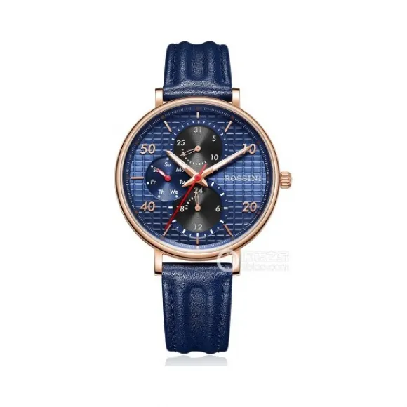 罗西尼/Rossini 锐冠运动系列 38毫米 不锈钢 石英 中性表 6775G05C