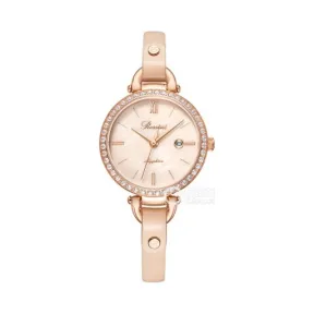 罗西尼/Rossini 典美时尚系列 30毫米 不锈钢 石英 女表 7898G06B