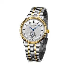 罗西尼/Rossini 雅尊商务系列 39毫米 不锈钢镀金 石英 男表 SR5569T01A