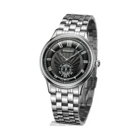 罗西尼/Rossini 雅尊商务系列 39毫米 不锈钢 石英 男表 SR5569W04B