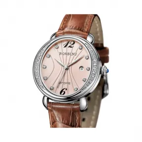 罗西尼/Rossini 典美时尚系列 33毫米 不锈钢 石英 女表 SR5576W06C