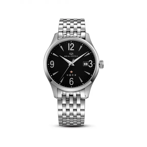 海鸥/Seagull 基础系列 40mm 不锈钢 自动机械机芯 男表 816.661