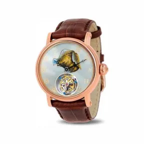 海鸥/Seagull 典藏系列 42mm 18K金 手动机械机芯 男表 H618.862（猪）