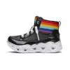 斯凯奇/Skechers 黑色/多彩色 HEART LIGHTS 女童魔术贴闪灯休闲靴 20272N-BKMT