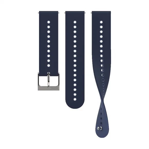 颂拓/Suunto Suunto 22MM Urban 4 硅胶表带 Granite Blue（S+M 号） SS050690000