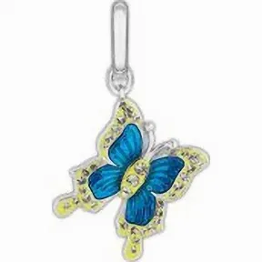 施华洛世奇/Swarovski 坠饰 Blue and Yellow Butterfly 坠饰 1185926