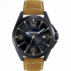 施华洛世奇/Swarovski 手表 Journey Brown Black Watch 5027421