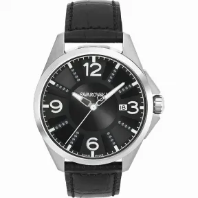 施华洛世奇/Swarovski 手表 Journey Black Stainless Steel Watch 5027425