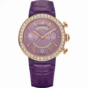 施华洛世奇/Swarovski 手表 Citra Sphere Chrono 手表, Violet 5210211