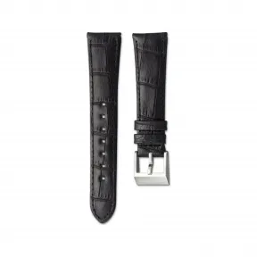 施华洛世奇/Swarovski 14mm 表带 皮革饰以缝线 深啡色 不锈钢 5263533