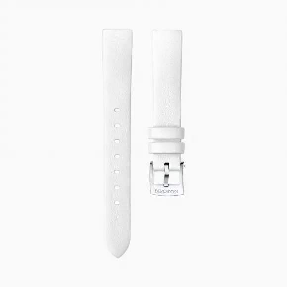 施华洛世奇/Swarovski 14mm 表带 皮革 白色 不锈钢 5301921